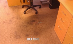 Dirty Office Carpet