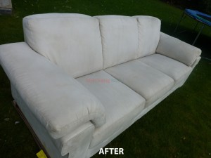 Sofa After Cleaning